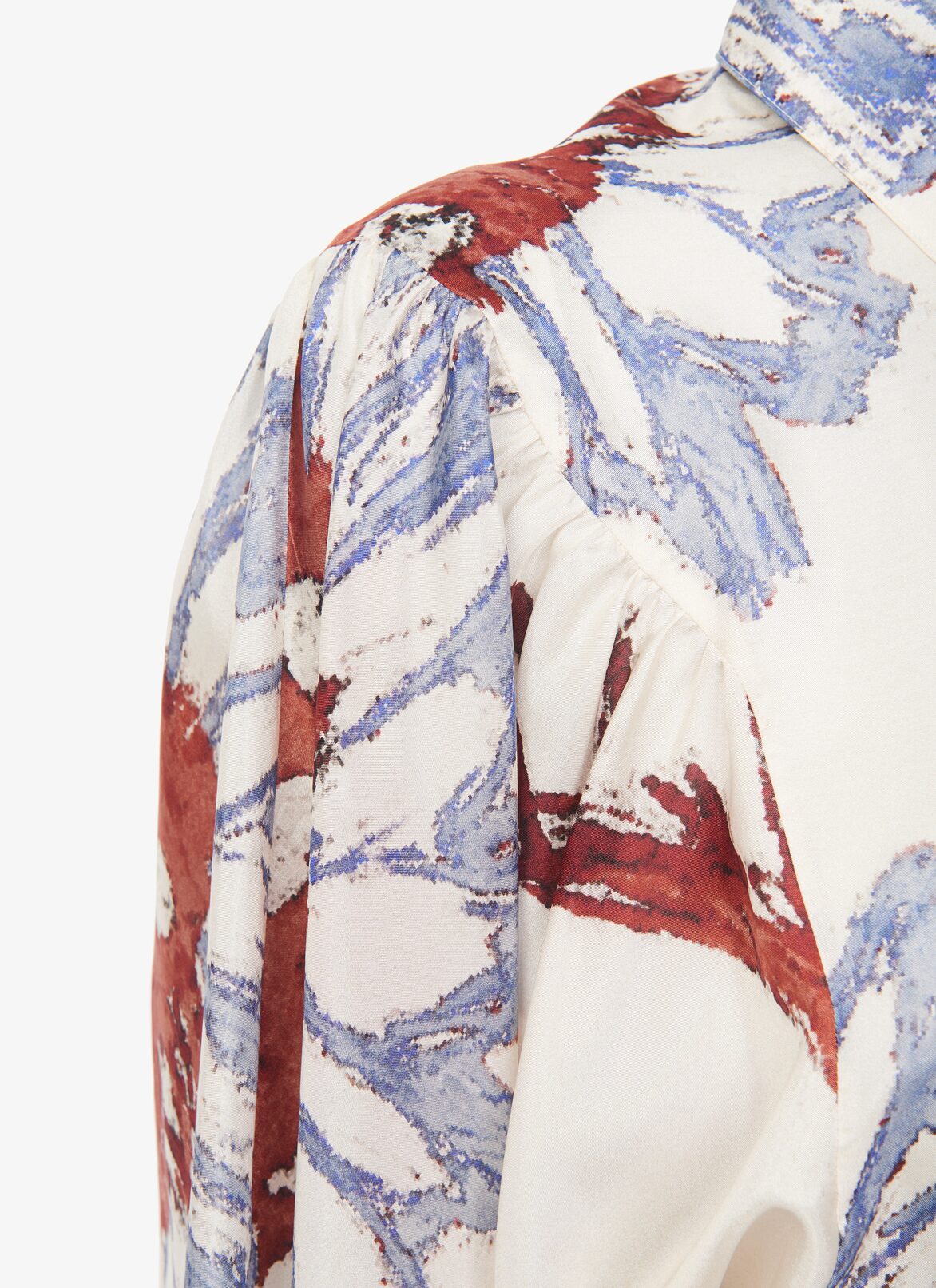 ALAÏA BLANCO/AZUL GRISÁCEO